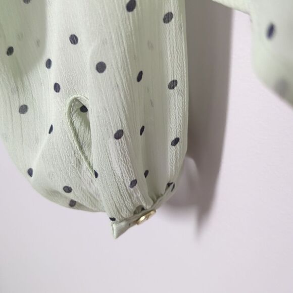 The Limited Green Blouse NWT - Picture 5 of 7